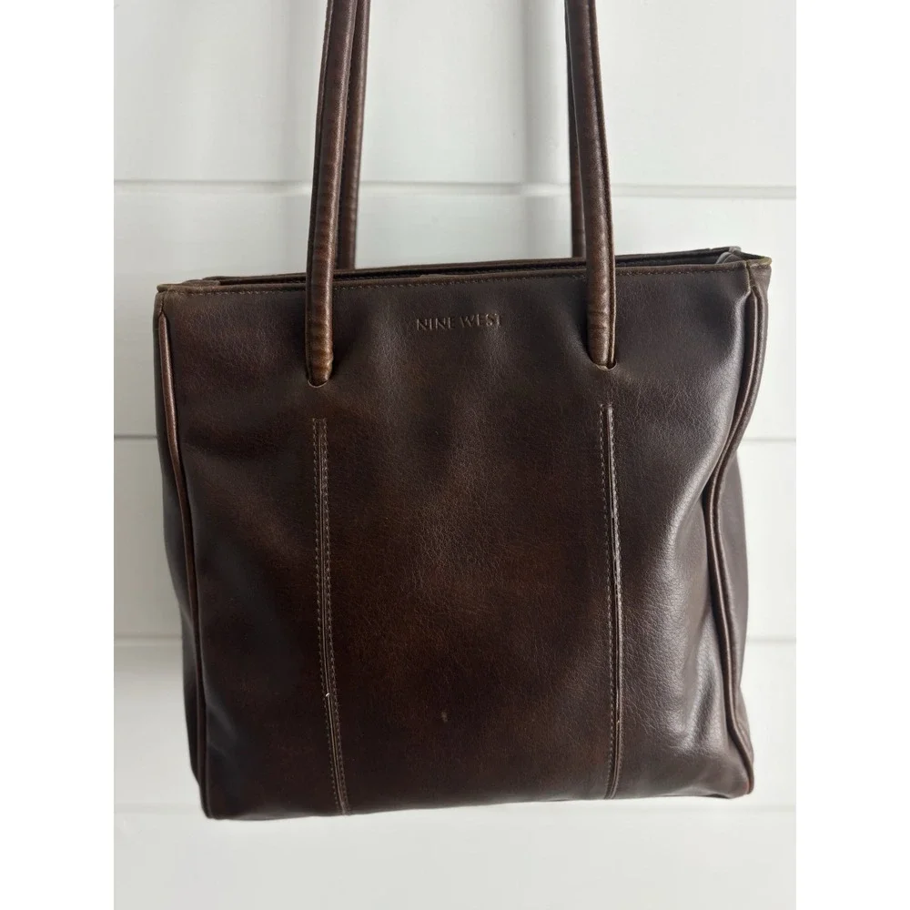 Nine West‎ Women Brown Shoulder  Bag Vintage